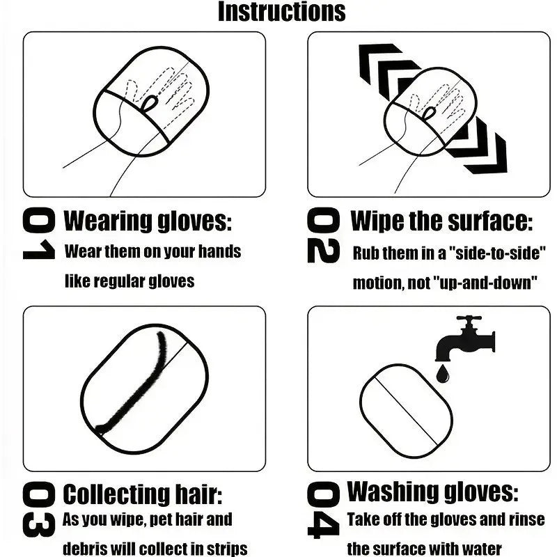 Furblu™ Premium Pet Hair Removal Glove